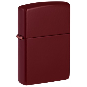 Зажигалка ZIPPO Classic с покрытием Merlot, латунь/сталь, бордовая, глянцевая, 38x13x57 мм