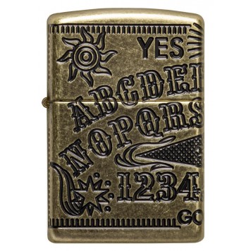 Зажигалка ZIPPO Armor™ с покрытием Antique Brass, латунь/сталь, медная, матовая, 38x13x57 мм-5