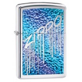 Зажигалка ZIPPO Classic с покрытием High Polish Chrome, латунь/сталь, серебристая, 38x13x57 мм