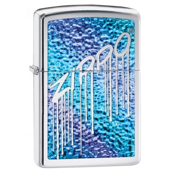 Зажигалка ZIPPO Classic с покрытием High Polish Chrome, латунь/сталь, серебристая, 38x13x57 мм