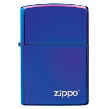 Зажигалка ZIPPO Classic с покрытием High Polish Indigo, латунь/сталь, синяя, глянцевая, 38x13x57 мм-5