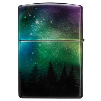 Зажигалка ZIPPO Colorful Sky с покрытием 540 Tumbled Chrome, латунь/сталь, разноцветная, 38x13x57 мм-9