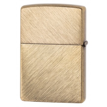 Зажигалка ZIPPO Classic с покрытием Herringbone Sweep Brass, латунь/сталь, золотистая, 38x13x57 мм-1