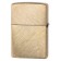 Зажигалка ZIPPO Classic с покрытием Herringbone Sweep Brass, латунь/сталь, золотистая, 38x13x57 мм