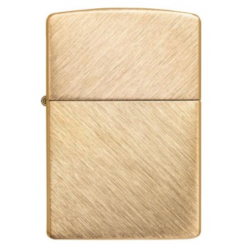 Зажигалка ZIPPO Classic с покрытием Herringbone Sweep Brass, латунь/сталь, золотистая, 38x13x57 мм-4