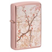 Зажигалка ZIPPO Eastern с покрытием High Polish Rose Gold, латунь/сталь, розовое золото, 38x13x57 мм