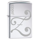 Зажигалка ZIPPO Classic с покрытием High Polish Chrome, латунь/сталь, серебристая, 36x12x56 мм