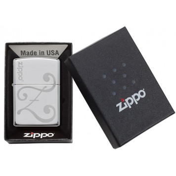 Зажигалка ZIPPO Classic с покрытием High Polish Chrome, латунь/сталь, серебристая, 36x12x56 мм-5