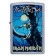 Зажигалка ZIPPO Iron Maiden с покрытием Street Chrome™, латунь/сталь, серебристая, 38x13x57 мм