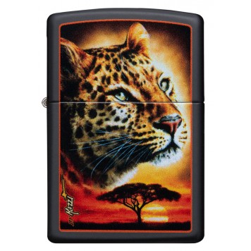 Зажигалка ZIPPO Mazzi® с покрытием Black Matte, латунь/сталь, чёрная, матовая, 38x13x57 мм-4