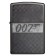 Зажигалка ZIPPO James Bond 007™ с покрытием Black Ice®, латунь/сталь, чёрная, глянцевая, 38x13x57 мм