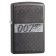 Зажигалка ZIPPO James Bond 007™ с покрытием Black Ice®, латунь/сталь, чёрная, глянцевая, 38x13x57 мм