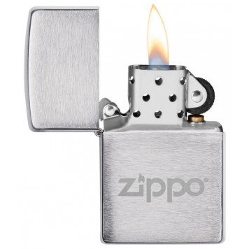 Подарочный набор ZIPPO: фляжка 89 мл и зажигалка, латунь/сталь, серебристый, в коробке с подвесом-5