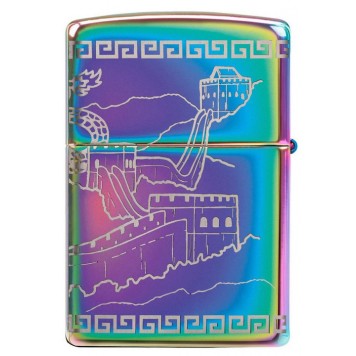 Зажигалка ZIPPO Classic с покрытием Multi Color, латунь/сталь, разноцветная, глянцевая, 38x13x57 мм-5