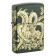 Зажигалка ZIPPO Dragon Design с покрытием Green Matte, латунь/сталь, зеленая, матовая, 38x13x57 мм