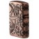 Зажигалка ZIPPO Armor™ с покрытием Antique Copper™, латунь/сталь, медная, матовая, 38x13x57 мм