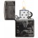 Зажигалка ZIPPO George Blaisdell с покрытием Black Ice®, латунь/сталь, чёрная, 36х12х56 мм