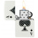 Зажигалка ZIPPO с покрытием White Matte, латунь/сталь, белая, матовая, 38x13x57 мм