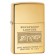 Зажигалка ZIPPO Classic с покрытием High Polish Brass, латунь/сталь, золотистая, 38x13x57 мм