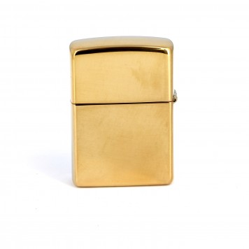 Зажигалка ZIPPO Classic с покрытием High Polish Brass, латунь/сталь, золотистая, 38x13x57 мм-1