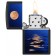 Зажигалка ZIPPO Moon Sunset с покрытием Black Light, латунь/сталь, чёрная, матовая, 38x13x57 мм