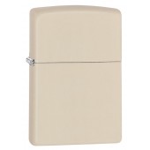 Зажигалка ZIPPO Classic с покрытием Cream Matte, латунь/сталь, кремовая, матовая, 38x13x57 мм