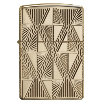 Зажигалка ZIPPO Armor® с покрытием High Polish Gold Plate, латунь/сталь, золотистая, 38x13x57 мм-2