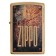 Зажигалка ZIPPO Rusty Plate с покрытием Brushed Brass, латунь/сталь, золотистая, 38x13x57 мм
