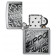 Зажигалка ZIPPO с покрытием Brushed Chrome, латунь/сталь, серебристая, 38x13x57 мм