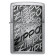 Зажигалка ZIPPO с покрытием Brushed Chrome, латунь/сталь, серебристая, 38x13x57 мм