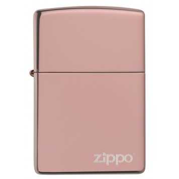 Зажигалка ZIPPO Classic с покрытием High Polish Rose Gold, латунь/сталь, розовое золото, 38x13x57 мм-1