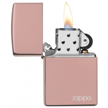 Зажигалка ZIPPO Classic с покрытием High Polish Rose Gold, латунь/сталь, розовое золото, 38x13x57 мм-2