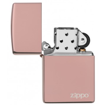 Зажигалка ZIPPO Classic с покрытием High Polish Rose Gold, латунь/сталь, розовое золото, 38x13x57 мм-3