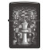 Зажигалка ZIPPO Chess Design с покрытием High Polish Black, латунь/сталь, черная, 38x13x57 мм
