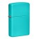 Зажигалка ZIPPO Classic с покрытием Flat Turquoise, латунь/сталь, бирюзовая, матовая, 38x13x57 мм