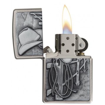 Зажигалка ZIPPO Classic с покрытием Brushed Chrome, латунь/сталь, серебристая, матовая, 38x13x57 мм-2