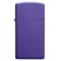 Зажигалка ZIPPO Slim® с покрытием Purple Matte, латунь/сталь, фиолетовая, матовая, 29x10x60 мм