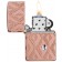 Зажигалка ZIPPO Armor® Geometric с покрытием Rose Gold, латунь/сталь, розовое золото, 38x13x57 мм