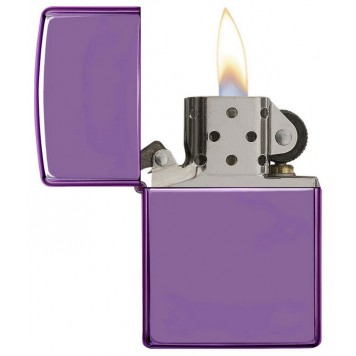 Зажигалка ZIPPO Classic с покрытием Abyss™, латунь/сталь, фиолетовая, глянцевая, 38x13x57 мм-1