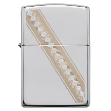 Зажигалка ZIPPO Classic с покрытием High Polish Chrome, латунь/сталь, серебристая, 36x12x56 мм-4