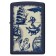 Зажигалка ZIPPO Nautical Design с покрытием Navy Matte, латунь/сталь, синяя, матовая, 38x13x57 мм