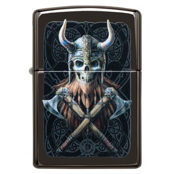 Зажигалка ZIPPO Anne Stokes с покрытием High Polish Black, латунь/сталь, чёрная, 38x13x57 мм-1