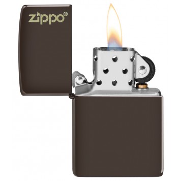 Зажигалка ZIPPO Classic с покрытием Brown Matte, латунь/сталь, коричневая, матовая, 38x13x57 мм-2
