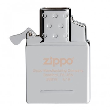 Газовый вставной блок для широкой зажигалки Zippo, двойное пламя, нержавеющая сталь-2