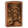 Зажигалка ZIPPO Classic с покрытием Toffee™, латунь/сталь, медная, матовая, 36x12x56 мм