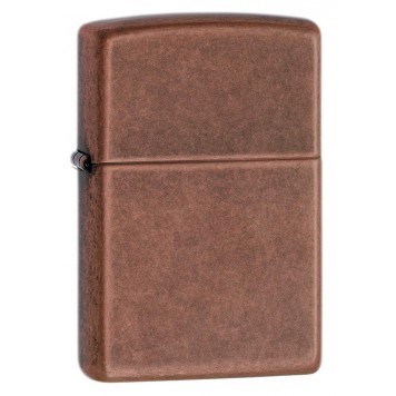 Зажигалка ZIPPO Classic с покрытием Antique Copper™, латунь/сталь, медная, матовая, 38x13x57 мм