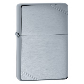 Зажигалка ZIPPO Vintage™ Series 1937, с покрытием High Polish Chrome, серебристая, 38x13x57 мм