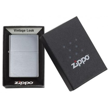 Зажигалка ZIPPO Vintage™ Series 1937, с покрытием High Polish Chrome, серебристая, 38x13x57 мм-3