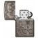 Зажигалка ZIPPO Elephant Fancy Fill Design с покрытием Black Ice®, латунь/сталь, чёрная, 38x13x57 мм