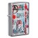 Зажигалка ZIPPO Anarchy Design с покрытием Street Chrome™, латунь/сталь, серебристая, 38x13x57 мм